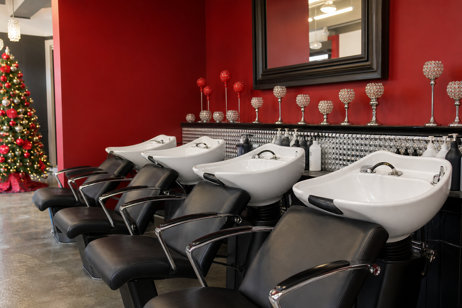 Hair & Beauty Salon — illustrative