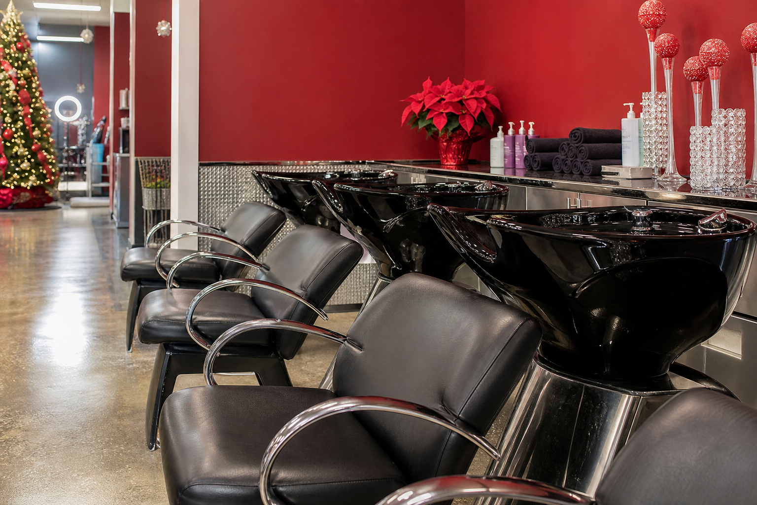 Hair & Beauty Salon — illustrative